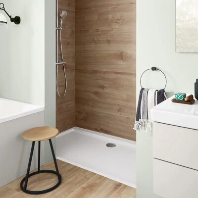 Villeroy & Boch Douche Plateau 140x90cm - Rectangulaire Acrylique Blanc - Publicité Villeroy & Boch Douche Plateau 140x90cm - Rectangulaire Acrylique Blanc - Publicité