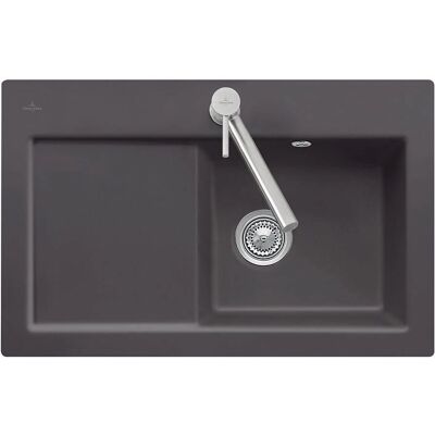 Villeroy und Boch 677200KW La Rose Rectangulaire CeramicSink - Publicité Villeroy und Boch 677200KW La Rose Rectangulaire CeramicSink - Publicité