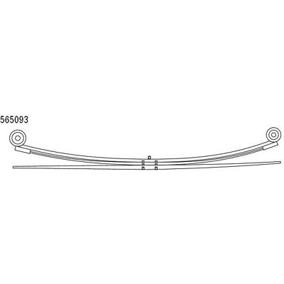 CS Germany Modell 10.565.093.00 Hinterachse Blattfeder - Blattfeder CS Germany Modell 10.565.093.00 Hinterachse Blattfeder - Blattfeder
