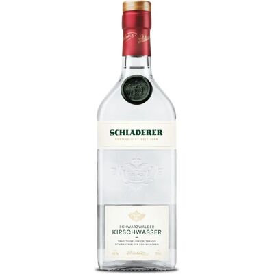 Schladerer eau-de-vie de cerise du Schwarzwald - Obstbrand - Allemagne - Publicité Schladerer eau-de-vie de cerise du Schwarzwald - Obstbrand - Allemagne - Publicité