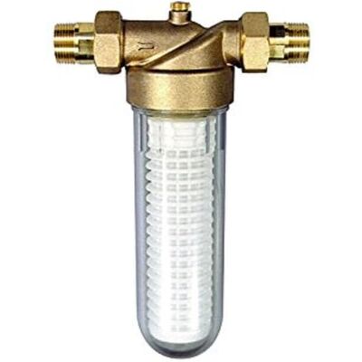 RIEGLER - Filtro fino para agua potable - Bavaria R 1 1/4 - Latón - Máx. 16 bar RIEGLER - Filtro fino para agua potable - Bavaria R 1 1/4 - Latón - Máx. 16 bar