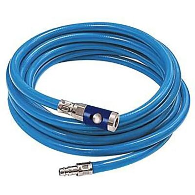 RIEGLER & CO. KG Manguera de aire comprimido PVC - 10m, 12x6mm, Flexible, Acoplamiento de seguridad RIEGLER & CO. KG Manguera de aire comprimido PVC - 10m, 12x6mm, Flexible, Acoplamiento de seguridad