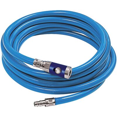 RIEGLER & CO. KG PVC Druckluftschlauch 20m - Sicherheitskupplung - 13mm-20mm - Flexibel RIEGLER & CO. KG PVC Druckluftschlauch 20m - Sicherheitskupplung - 13mm-20mm - Flexibel