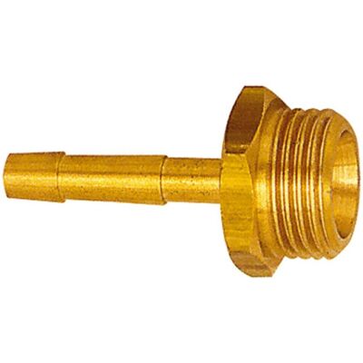Riegler Raccord de Tuyau en Laiton - G 3/8 pouce - Max 25 bar - Tuyau 9 mm - Cylindrique - Publicité Riegler Raccord de Tuyau en Laiton - G 3/8 pouce - Max 25 bar - Tuyau 9 mm - Cylindrique - Publicité