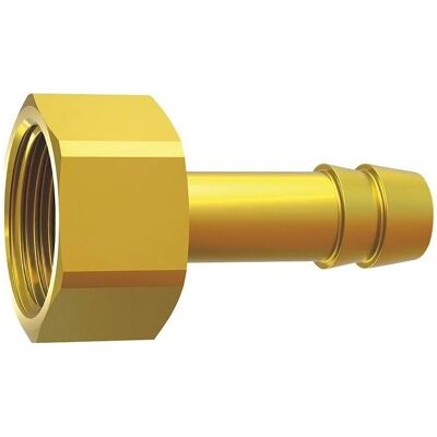 Riegler Messing G1/2 Anschluss - Zylindrisch, 8mm Schlauch, 25mm Länge Riegler Messing G1/2 Anschluss - Zylindrisch, 8mm Schlauch, 25mm Länge