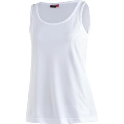 Maier Sports Petra White Quick-drying Lightweight T-shirt Maier Sports Petra White Quick-drying Lightweight T-shirt