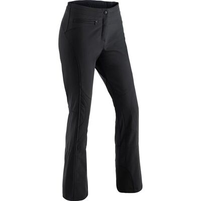 Pantalones de esquí Maier Sports Marie - mujer, negro, ajuste slim Pantalones de esquí Maier Sports Marie - mujer, negro, ajuste slim