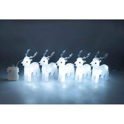 Viva Domo - Rentiere LED - LED-Dekofigur Viva Domo - Rentiere LED - LED-Dekofigur