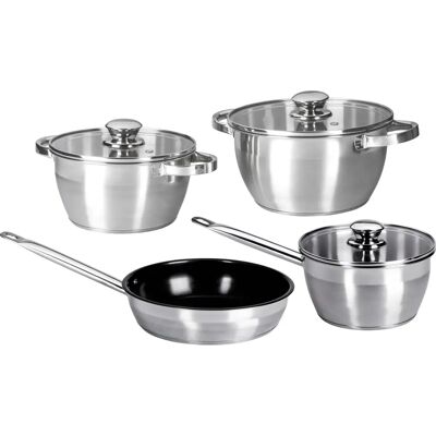 genialo - Expert - Silber - 7-teilig - Topfset genialo - Expert - Silber - 7-teilig - Topfset