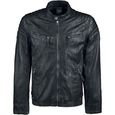 Gipsy Chester Ledermantel - Schwarz - Herren Gipsy Chester Ledermantel - Schwarz - Herren
