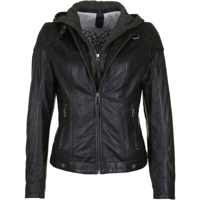 Gipsy Cacey Lederjacke - Damen - Schwarz - Reguläre Passform - Jacke Gipsy Cacey Lederjacke - Damen - Schwarz - Reguläre Passform - Jacke