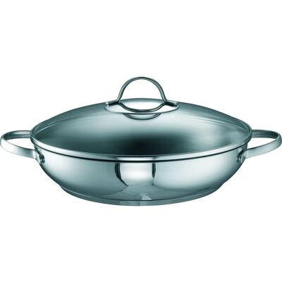 Poêle Rohe Germany - 28cm, Aluminium, Argent Poêle Rohe Germany - 28cm, Aluminium, Argent
