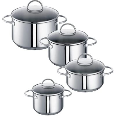 Rohe Germany Nimm-4 Ensemble en acier inoxydable 4 pièces - Ustensiles de cuisine Rohe Germany Nimm-4 Ensemble en acier inoxydable 4 pièces - Ustensiles de cuisine