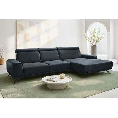 DIE PLANBAR - PN-EM20041 - L-Form - Nachtblau - Sofa DIE PLANBAR - PN-EM20041 - L-Form - Nachtblau - Sofa