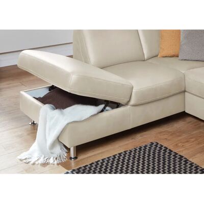 DIE PLANBAR U-förmige beigen Leder-Sofa - Sofa DIE PLANBAR U-förmige beigen Leder-Sofa - Sofa