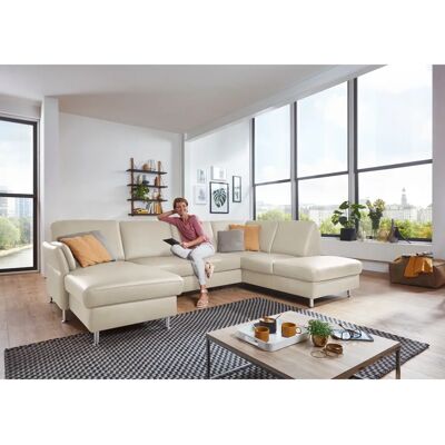 DIE PLANBAR PN-EM18013 U-Form Beiges Sofa - U-Form, ohne Kopfstützen DIE PLANBAR PN-EM18013 U-Form Beiges Sofa - U-Form, ohne Kopfstützen