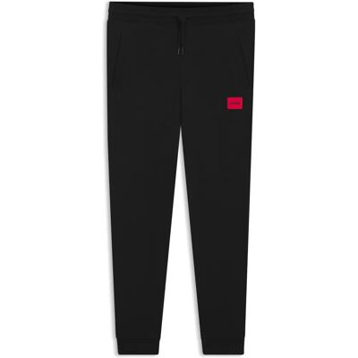 Pantalons de survêtement en coton noir HUGO Doak - Pantalons de sport Pantalons de survêtement en coton noir HUGO Doak - Pantalons de sport