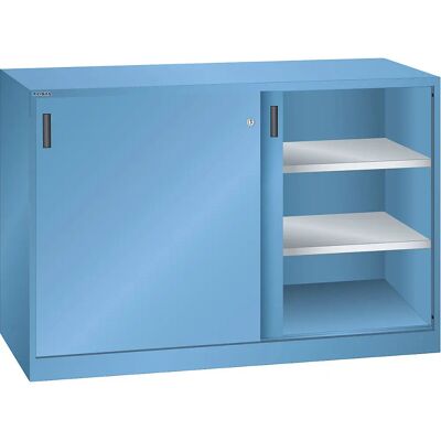 LISTA Armario de acero - 1000x1500mm, Azul RAL 5012 - Armario LISTA Armario de acero - 1000x1500mm, Azul RAL 5012 - Armario