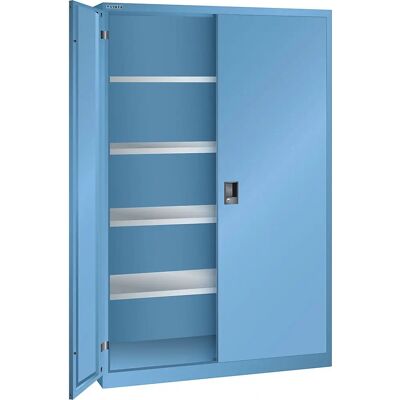 LISTA Hellblauer RAL 5012 Stahl-Schrankschrank - 1950x1250 mm LISTA Hellblauer RAL 5012 Stahl-Schrankschrank - 1950x1250 mm