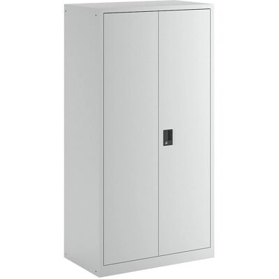 Armario LISTA - 1950 x 1000 x 580 mm Gris Claro Estantes Ajustables Armario LISTA - 1950 x 1000 x 580 mm Gris Claro Estantes Ajustables