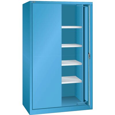 LISTA Schwerlast-Stahl-Schrankschrank mit Schwenktüren - Lager Schrank LISTA Schwerlast-Stahl-Schrankschrank mit Schwenktüren - Lager Schrank