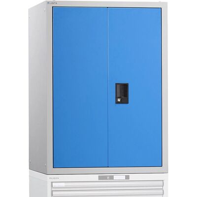 LISTA Armoire en Acier - Feuille d'acier, Revêtement Électrostatique - Ouverture 115° - Publicité LISTA Armoire en Acier - Feuille d'acier, Revêtement Électrostatique - Ouverture 115° - Publicité