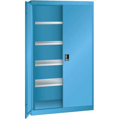 LISTA Schwerlastschrank - 4 Fach, Hellblau LISTA Schwerlastschrank - 4 Fach, Hellblau