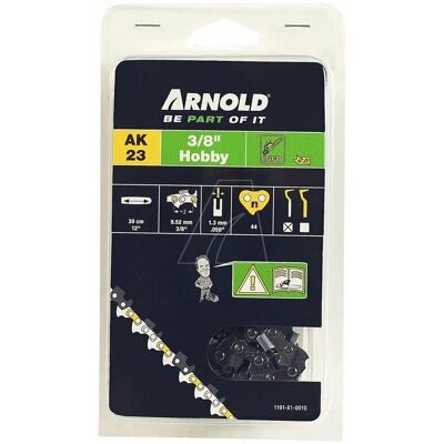Arnold Kette 3/8" 1,3mm 44 Glieder - Kettensäge Zubehör Arnold Kette 3/8" 1,3mm 44 Glieder - Kettensäge Zubehör