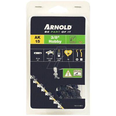 Arnold Kette für Motorsäge - 50 Glieder - 3/8" - 1,3mm Arnold Kette für Motorsäge - 50 Glieder - 3/8" - 1,3mm