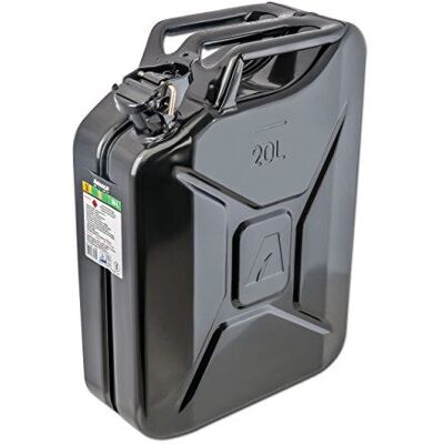 Arnold Kraftstoffkanister - 20L Stahl Schwarz - Robust & Sicher Arnold Kraftstoffkanister - 20L Stahl Schwarz - Robust & Sicher