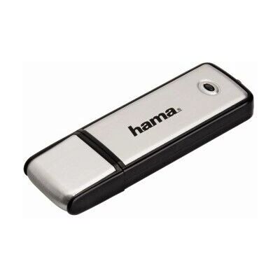 Hama 00104308 USB-flashdrev 32 GB USB Type-A 2.0 Sort/Sølv - USB-flashdrev Hama 00104308 USB-flashdrev 32 GB USB Type-A 2.0 Sort/Sølv - USB-flashdrev