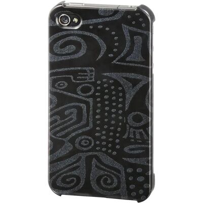 Hama kova suoja iPhone 4/4S - Musta - Puhelimen Kuori Hama kova suoja iPhone 4/4S - Musta - Puhelimen Kuori
