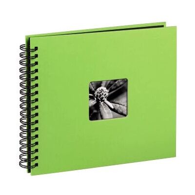 Álbum de Fotos em Espiral Verde Hama - 50 Páginas - 28x24cm Álbum de Fotos em Espiral Verde Hama - 50 Páginas - 28x24cm