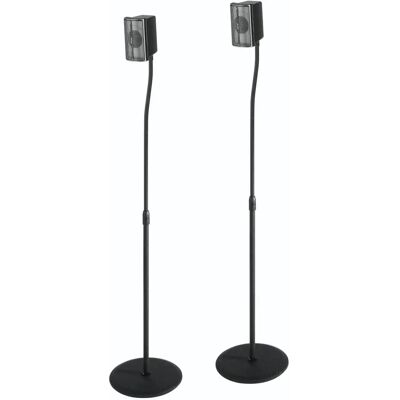 Suporte de alto-falante ajustável Hama - Preto Suporte de alto-falante ajustável Hama - Preto