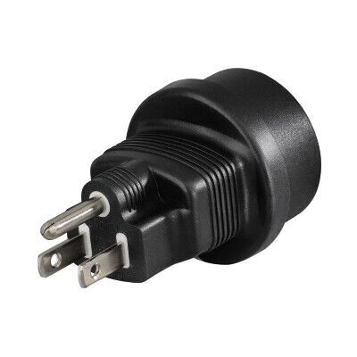 Hama 108880 Strömadapter - Typ B F - Svart Hama 108880 Strömadapter - Typ B F - Svart