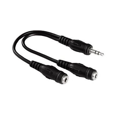 Hama 122381 Audiokabel - Schwarz Hama 122381 Audiokabel - Schwarz