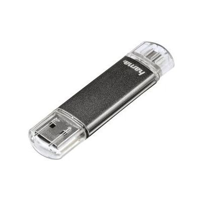 Hama Laeta Twin 32GB USB Flash Drive - USB & Micro USB Hama Laeta Twin 32GB USB Flash Drive - USB & Micro USB