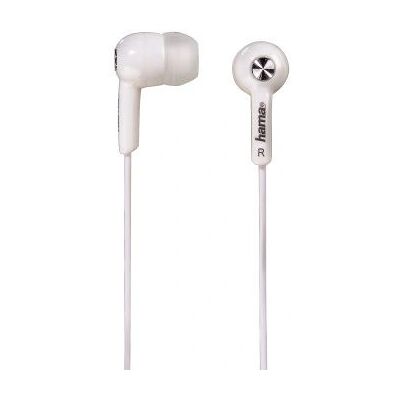 Cuffie intra-auricolari con cavo Hama Basic - Bianco Cuffie intra-auricolari con cavo Hama Basic - Bianco