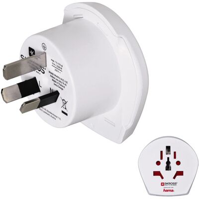 Hama Adaptateur de Prise Type I - Adaptateur électrique - Publicité Hama Adaptateur de Prise Type I - Adaptateur électrique - Publicité