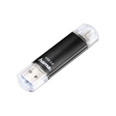 Hama 00124001 Clé USB - 128 Go, Double USB 3.2 & Micro-USB - Type-A/B - Noir - Publicité Hama 00124001 Clé USB - 128 Go, Double USB 3.2 & Micro-USB - Type-A/B - Noir - Publicité