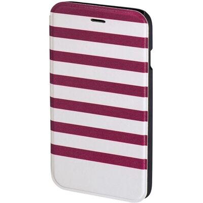 Hama Raitakuori - Magenta, Valkoinen - iPhone 6/6S Hama Raitakuori - Magenta, Valkoinen - iPhone 6/6S