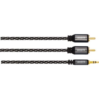 Avinity Klinkenkabel - 1,50 m, Mittelklasse, 3.5mm Klinke, Cinch Avinity Klinkenkabel - 1,50 m, Mittelklasse, 3.5mm Klinke, Cinch
