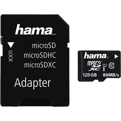 Hama 128GB microSDXC UHS-I Klasse 10 - microSDXC-kort Hama 128GB microSDXC UHS-I Klasse 10 - microSDXC-kort