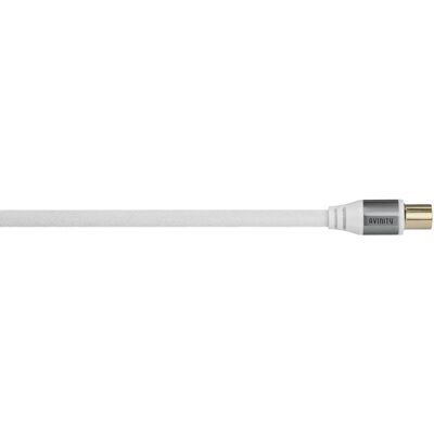 Avinity 00127198 cavo coassiale - 2 m Bianco - Cavo coassiale Avinity 00127198 cavo coassiale - 2 m Bianco - Cavo coassiale