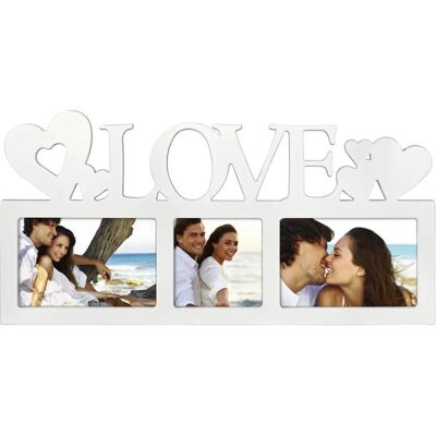 Hama Montreal - Love Wielopozowa ramka na zdjęcia Biały - Ramka Hama Montreal - Love Wielopozowa ramka na zdjęcia Biały - Ramka