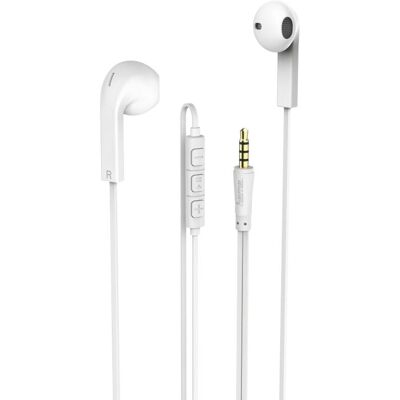 Hama Advance Kabelgebundene In-Ear-Kopfhörer - Anrufe/Musik - Weiß Hama Advance Kabelgebundene In-Ear-Kopfhörer - Anrufe/Musik - Weiß