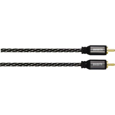 Câble audio Avinity 00127073 - 1,5 m - RCA Noir - Publicité Câble audio Avinity 00127073 - 1,5 m - RCA Noir - Publicité