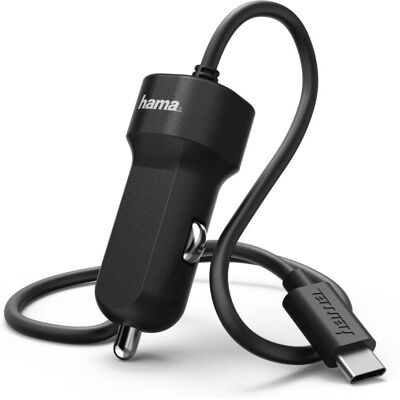 Carregador de Dispositivos Móveis Hama 00173618 - USB Type-C, 12V-30V, 3A Carregador de Dispositivos Móveis Hama 00173618 - USB Type-C, 12V-30V, 3A