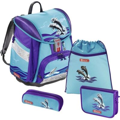 Step by Step - Touch 2 - Wielokolorowy - Happy Dolphins - 21 L - Plecak szkolny Step by Step - Touch 2 - Wielokolorowy - Happy Dolphins - 21 L - Plecak szkolny