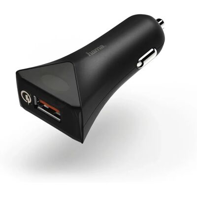 Încărcător pentru Smartphone Hama Qualcomm Quick Charge 4.0 - Negru Încărcător pentru Smartphone Hama Qualcomm Quick Charge 4.0 - Negru